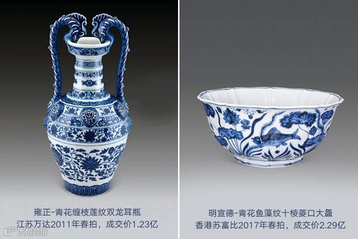 它源于中国人喜爱的——柴窑青花瓷。- 大数跨境