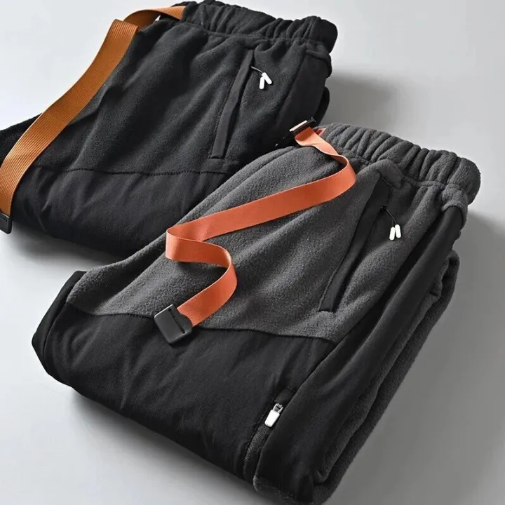 卡扣腰带拼接<em>裤子</em>！