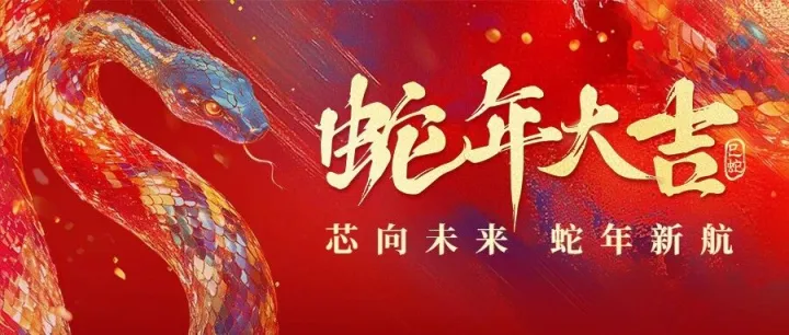 芯向未来，蛇年新航 | 盛吉盛半导体祝您新年快乐！
