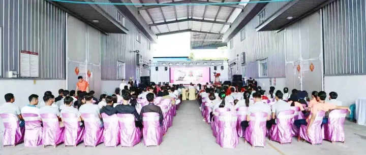 匠心十载，织梦柬厂——西港特区内明远家纺举办十周年庆典