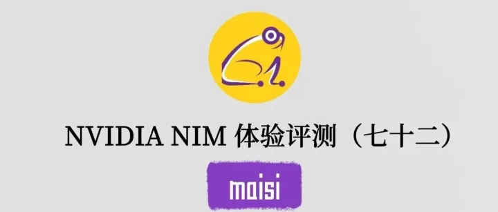 NVIDIA NIM 体验评测系列（七十二）：maisi