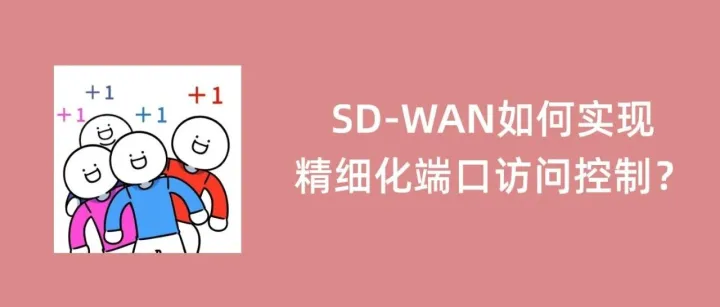 SD-WAN如何实现精细化端口访问控制？