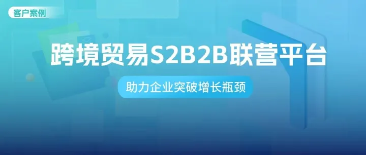 案例解析 | 探寻跨境增长新路径：数商云S2B2B联营平台的实践与思考