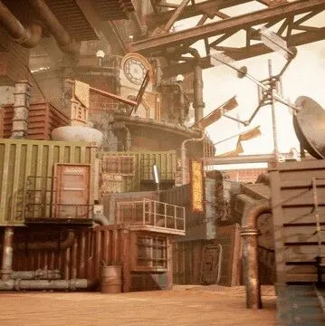 【UE<em>5</em>+Houdini】感受程序化的威力！超速<em>游戏</em>科幻<em>场景</em>教学