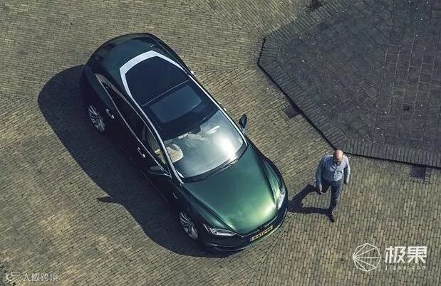 国外大神爆改特斯拉ModelS猎装版,造型大变样,涂装亮眼!