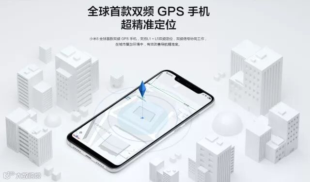 双频GPS,全球定位精准不漂移,小米8手机评测