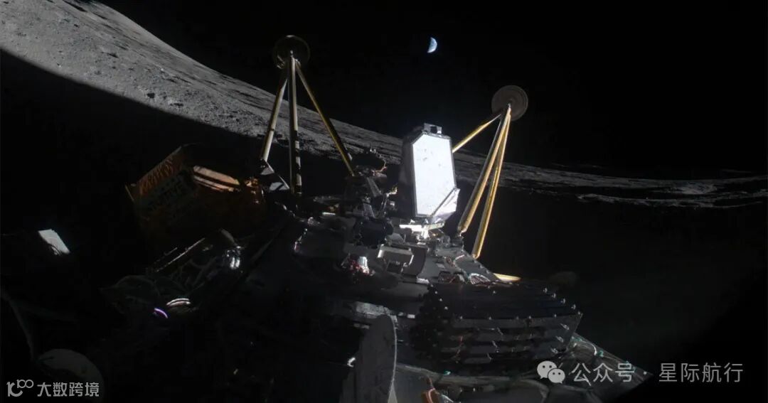 直觉机器公司的雅典娜月球着陆器于 3 月 6 日在月球南极附近着陆时出现问题，侧翻在地。图片来源：直觉机器