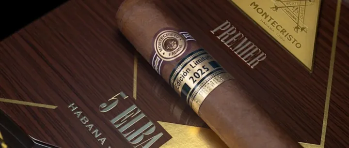 古巴 Montecristo Elba Edición Limitada 2025 在西班牙首发