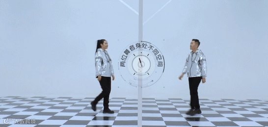 vivoNEX双屏版“极限挑战”!帮拍模式打造跨越空间的舞蹈!