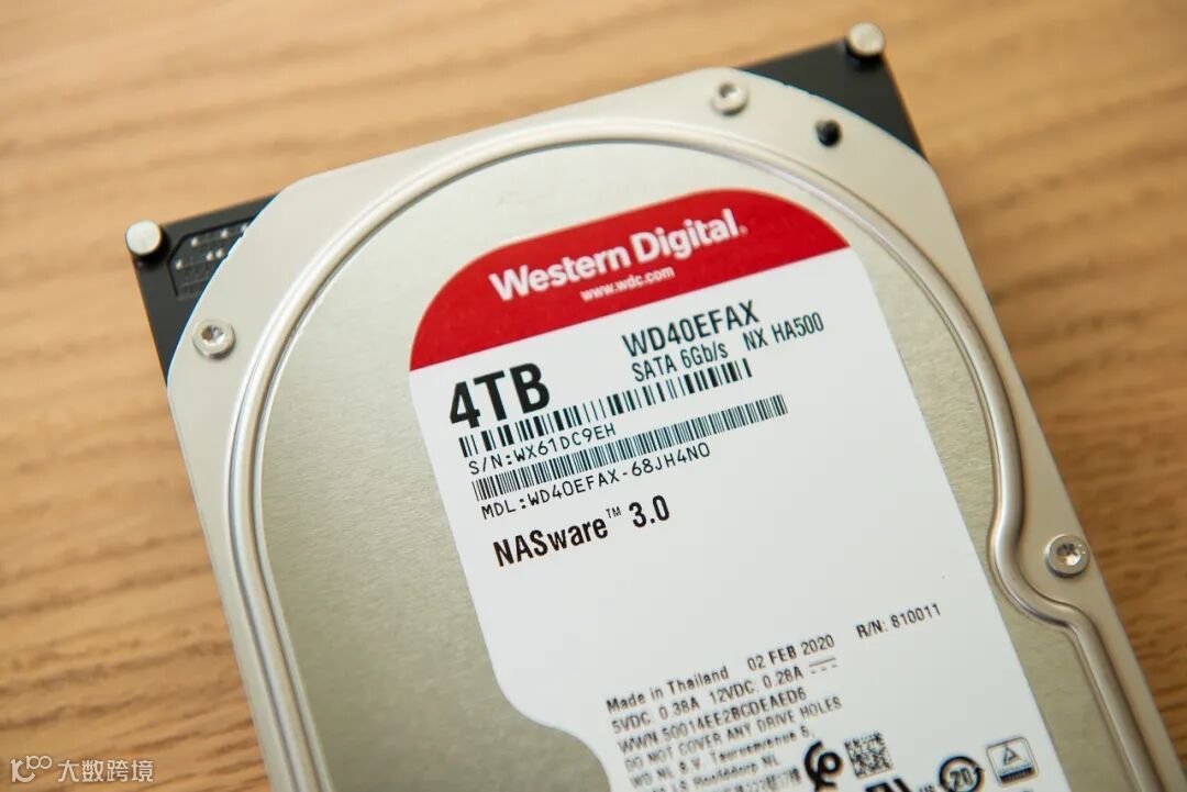 西部数据(WD)Red™系列网络储存硬盘