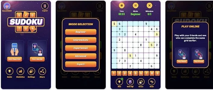 Unity益智类源码《Sudoku - Online sudoku puzzles》上线