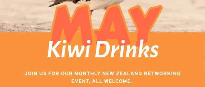 Upcoming Event: May Kiwi Drinks