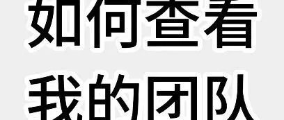 如何查看我的团队