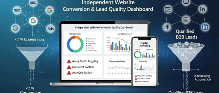 独立站询盘转化率不到1%？检查这三个影响询盘质量的致命问题
