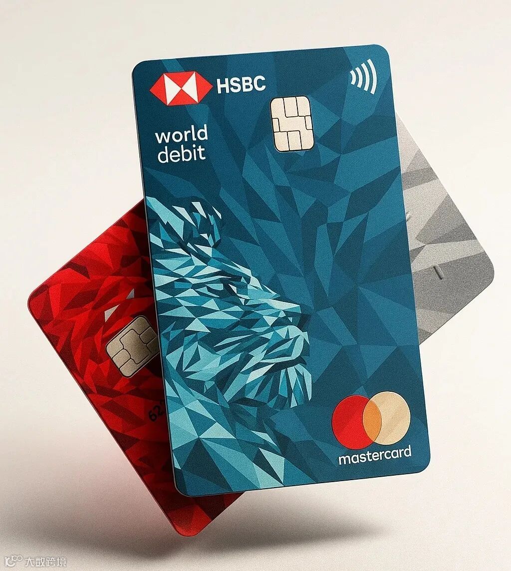 开了汇丰账户的，这张免费的「蓝狮子」真的别忘领：取现0手续费、消费返0.4%- 大数跨境