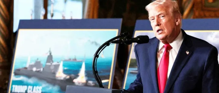 特朗普宣布打造<em>Trump</em>级战列舰