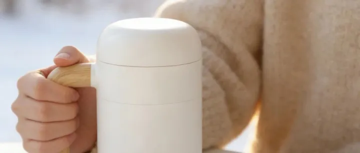 一按即搅，解放双手的“冲泡神器”【MAYNOS磁力自动搅拌杯】