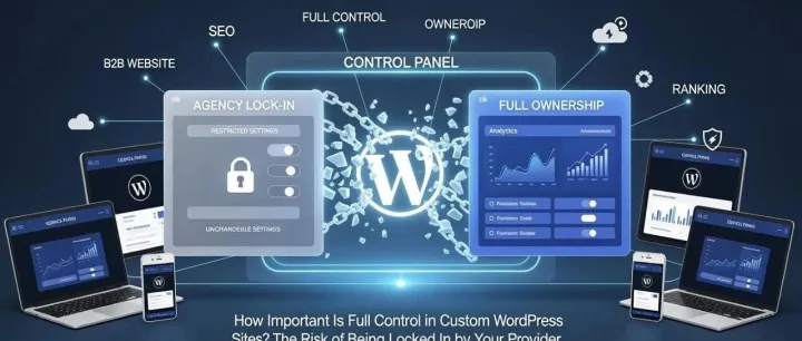 WordPress定制建站的'完全控制权'到底有多重要?被服务商绑架是什么体验?