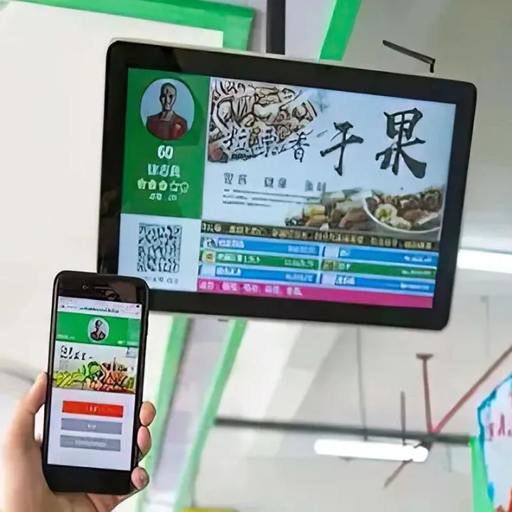 本狮智慧农贸市场广告屏（可带方案）