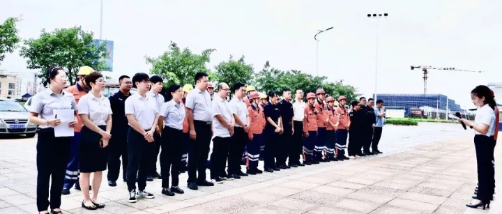 防城港保税物流中心开展防汛应急联合演练