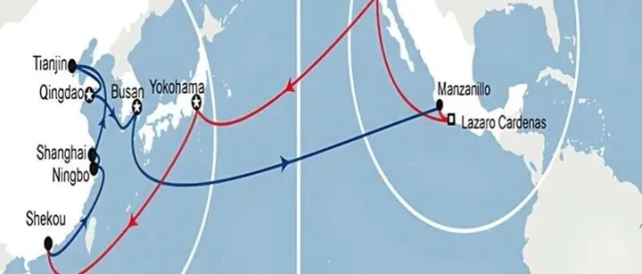 Shipping Lines Adjusted Services Between Asia and South America