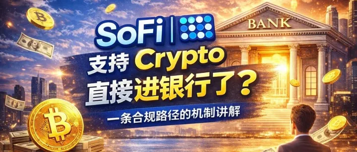 SoFi 支持 <em>Crypto</em> 直接进银行了？一条合规路径的机制讲解