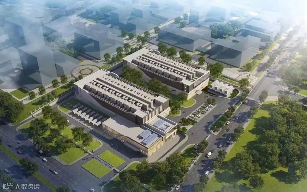 榆中县鹏博士西北5G大数据产业园项目效果图