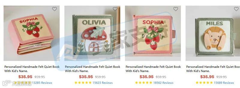 5-cv-10356，卡通毛毡安静书版权维权进行时，跨境卖家警惕TRO冻结风险！"