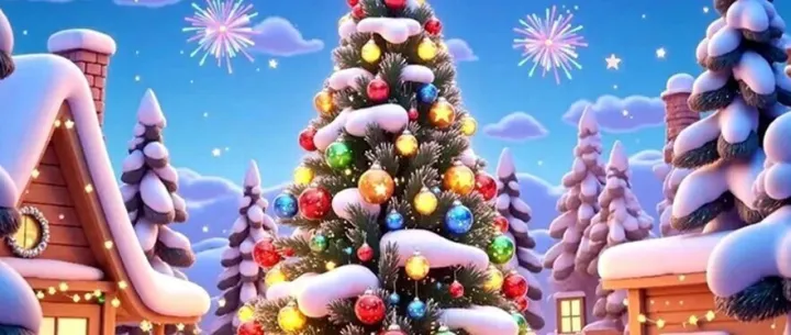 <em>圣诞节</em>快乐！