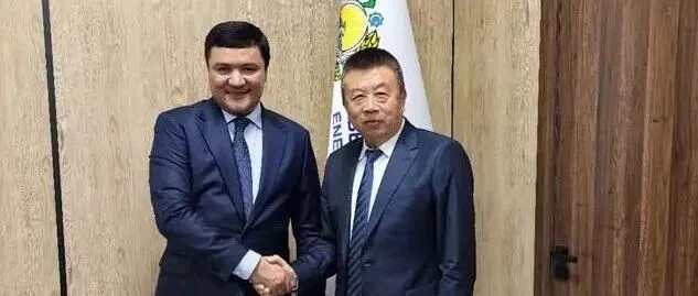 和振伟率团到访乌兹别克斯坦能源部