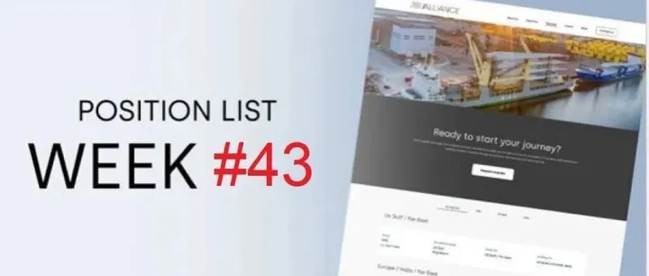 Position list || 第43周