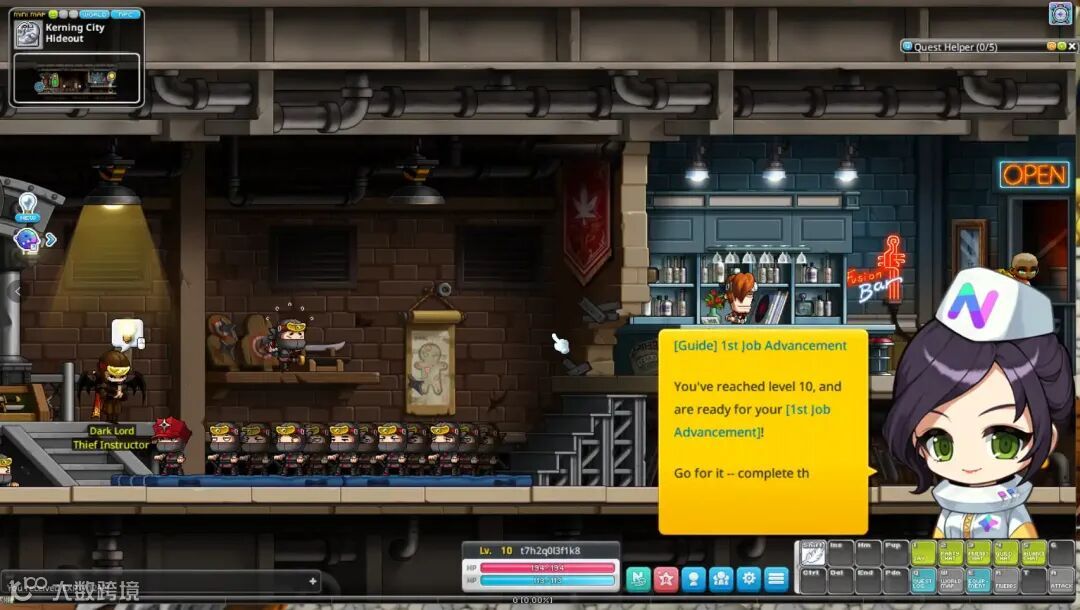 “童年记忆”冒险岛MapleStory初体验：打金系统如何？收益如何？