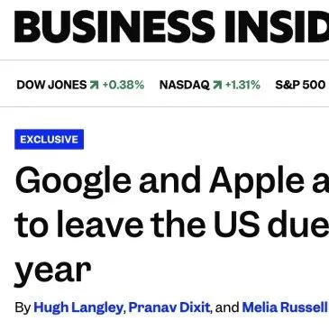 谷歌苹果拉响警报！H-1B工签告急。