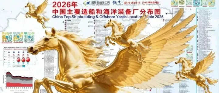 迎金马2026年，定制您专属的中国造船厂地图，可送礼可自看，一图放眼造船高峰机会