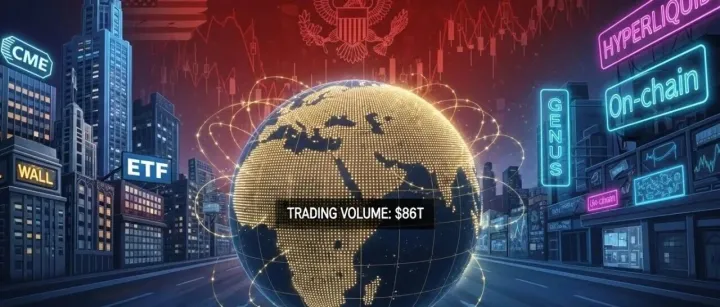 波动性的建制化：2025年86万亿美元加密衍生品市场全景深度复盘