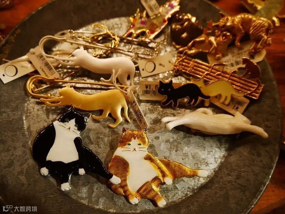 猫咪主题的商品一应俱全的饰品店