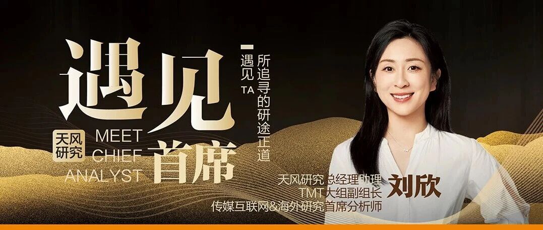 天风·遇见首席｜刘欣：珍惜行情- 大数跨境
