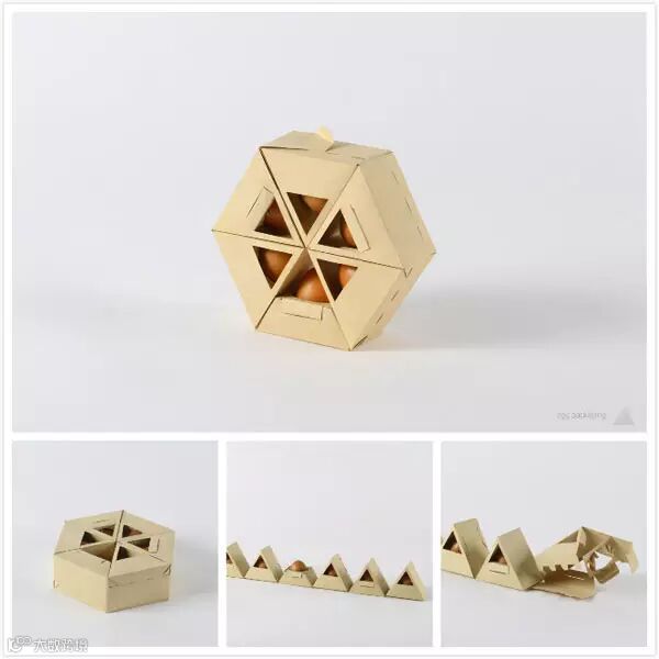 可循环利用的鸡蛋创意包装