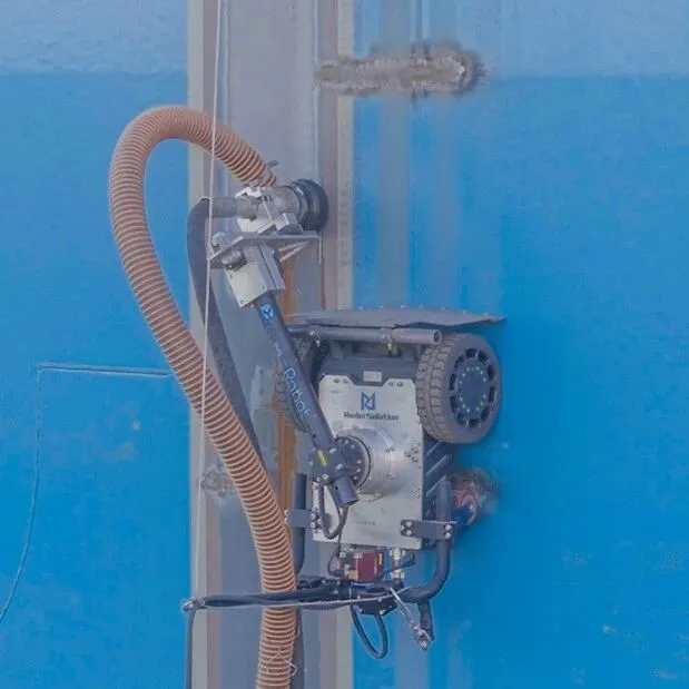 智能制造！中船天津引入智能除锈机器人