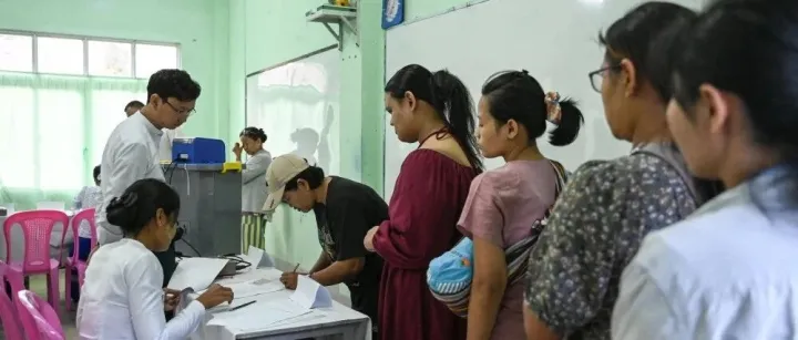 五年来首次！缅甸举行大选开始投票