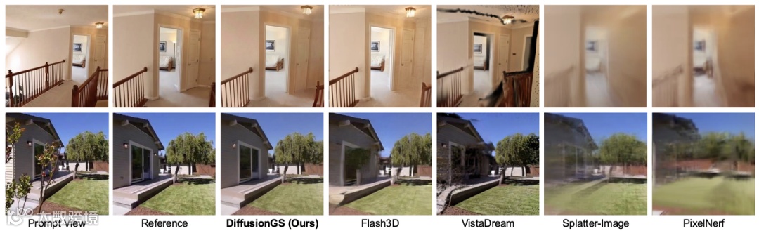 图14. scene-level 单视角重建对比示意图