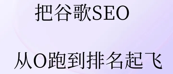 我们用半年把谷歌SEO从O跑到了排名起飞