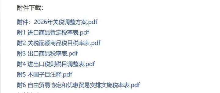 2026年最新HSCODE海关编码表 【文件】