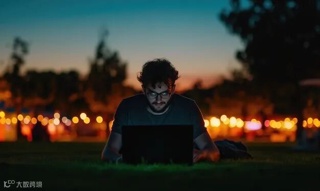 深夜的电脑屏幕