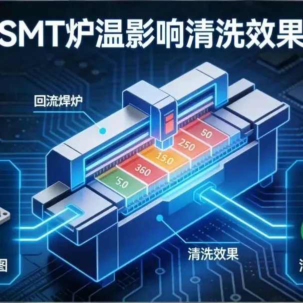 SMT中炉温对清洗效果的影响