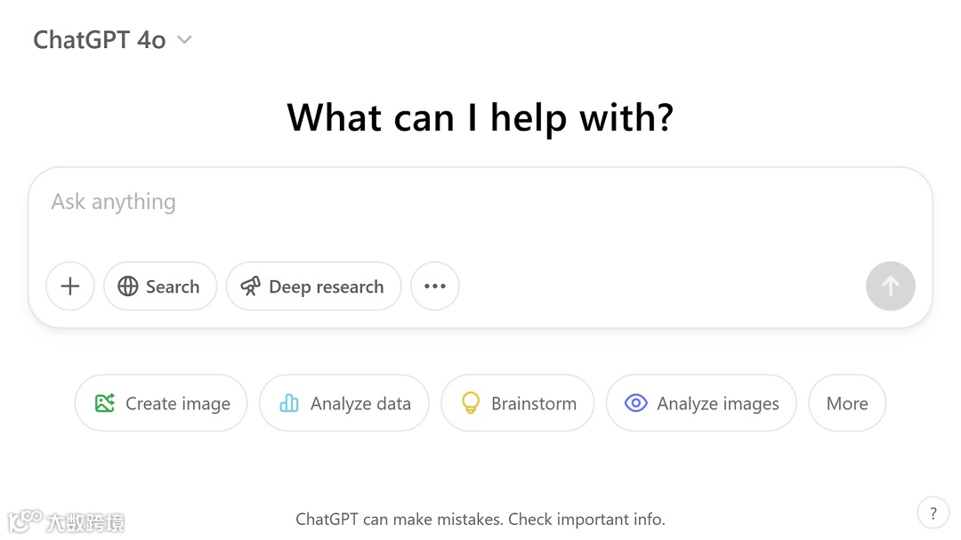 ChatGPT – Homepage