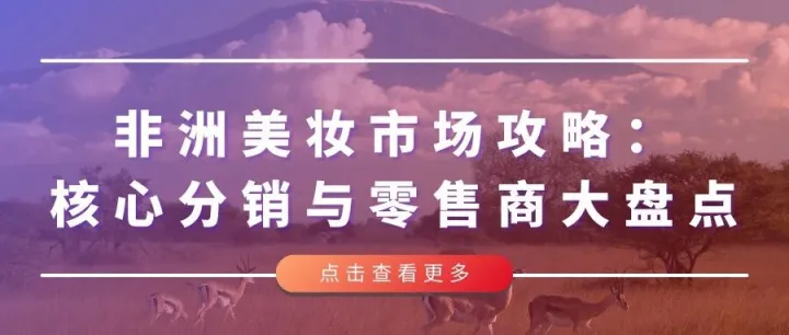 非洲美妆市场攻略：核心分销与零售商大盘点