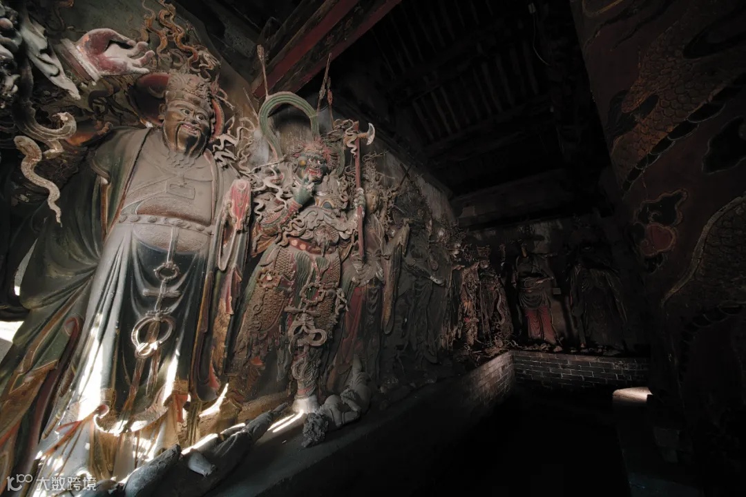 铁佛寺与玉皇庙地理位置示意