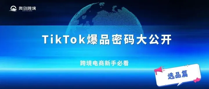 TikTok爆品密码大公开！用算法捕捉"现象级"基因，下一个千万级卖家就是你