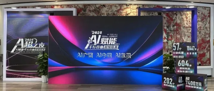 智慧之光闪耀西大，良平供应链携AI智能通关系统再次南宁亮相“A超之夜”